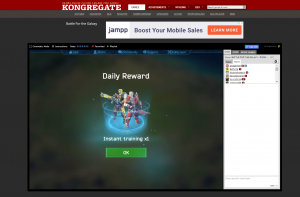 Battle for the Galaxy game at Kongregate.com